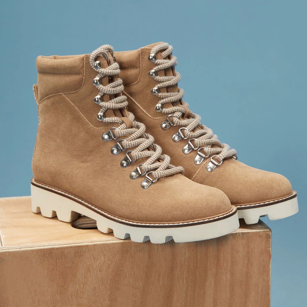 Tan Suede Women's Boots
